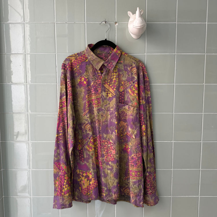 CAMISA PURPLE PRINT MULTICOLOR
