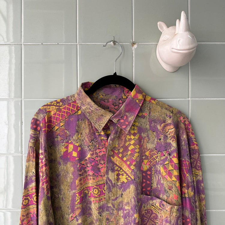 CAMISA PURPLE PRINT MULTICOLOR