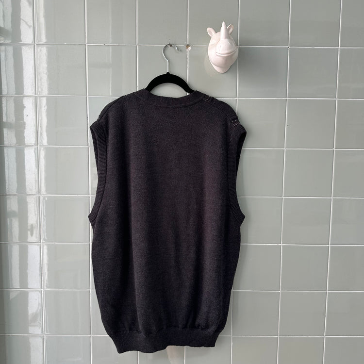 CHALECO JERSEY GREY MAN'S FASHION