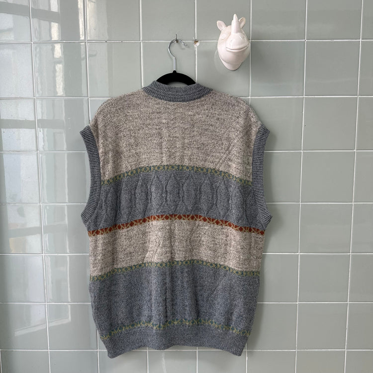 CHALECO JERSEY GREY FISCHER