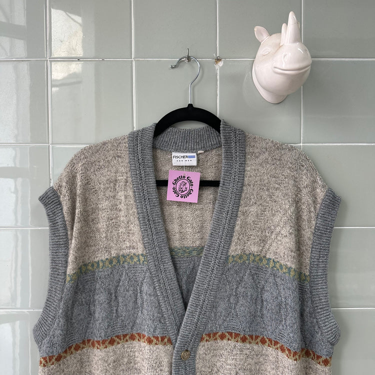 CHALECO JERSEY GREY FISCHER