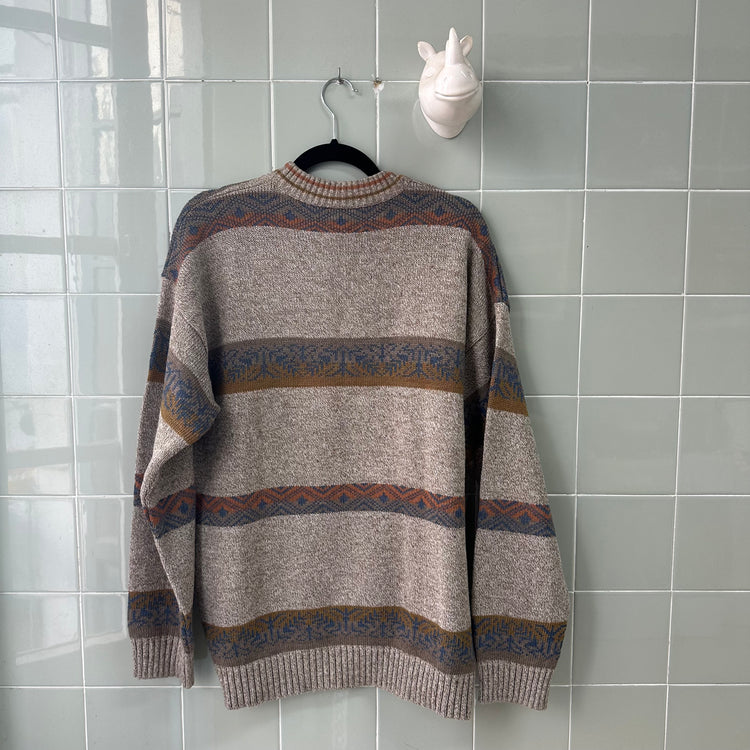 JERSEY BEIGE PRINT EMILIO SANDRINI