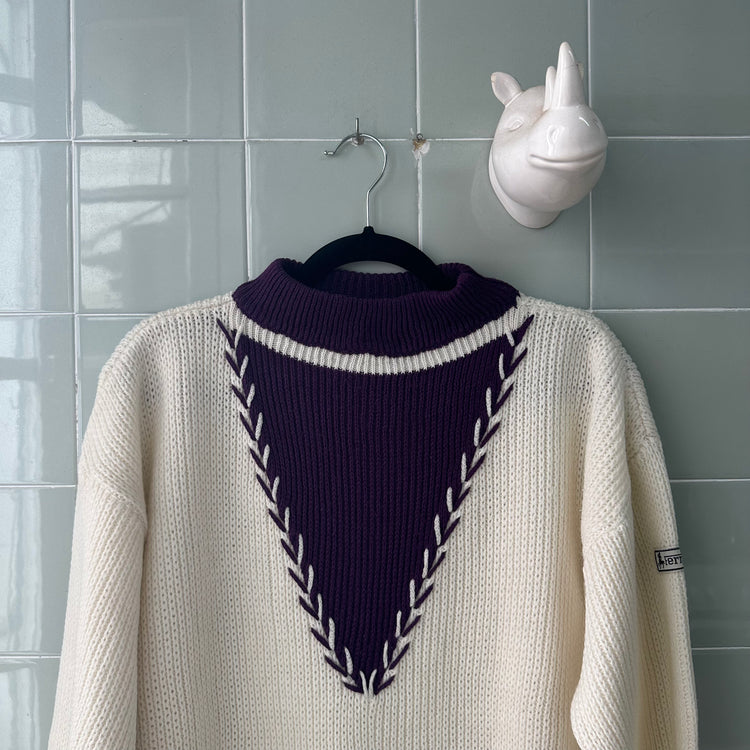 JERSEY WHITE PURPLE FERRARA