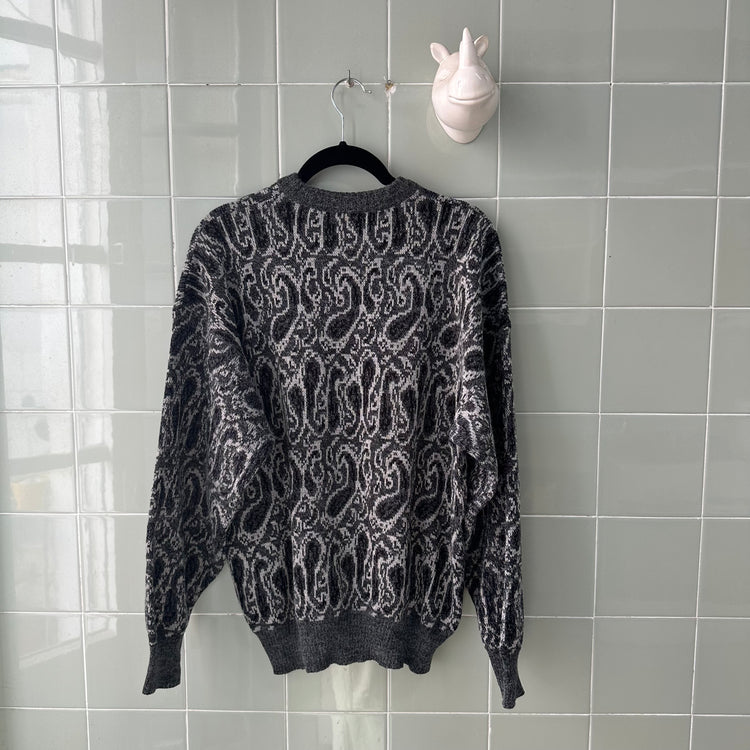 JERSEY GREY PAISLEY