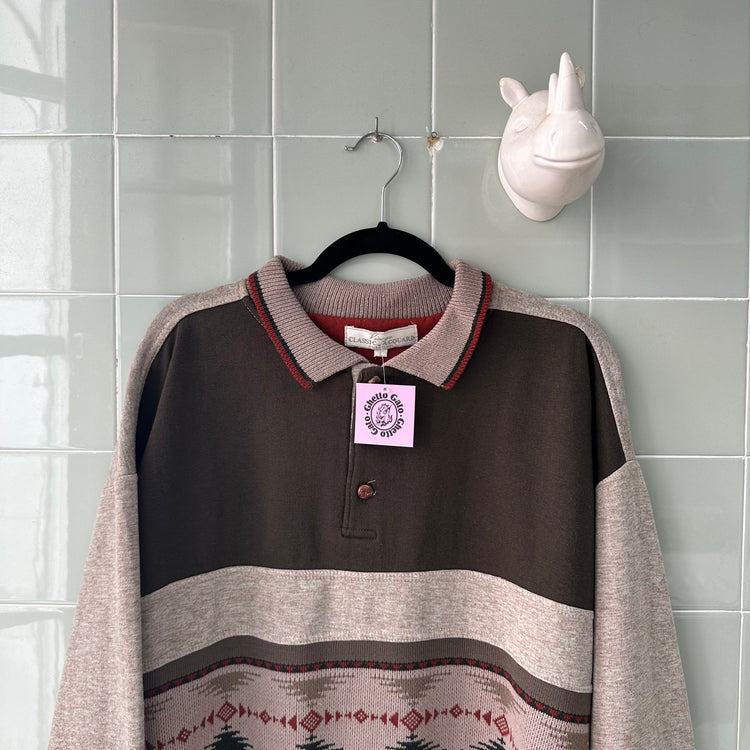 JERSEY SUDADERA BEIGE VISAGE