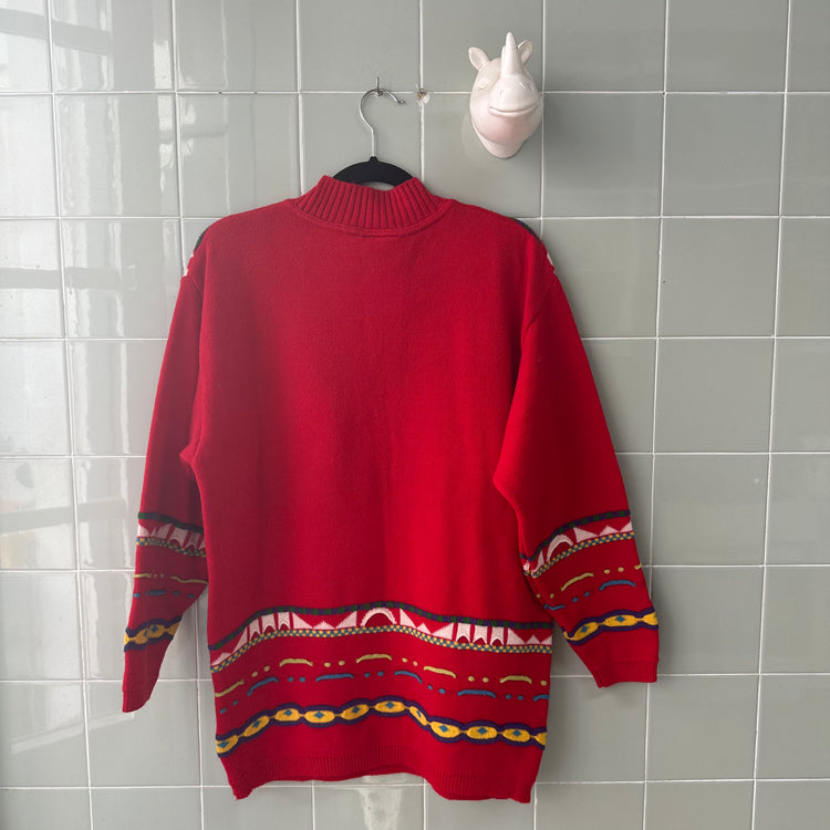 JERSEY RED MULTICOLOR SCHEREZADE