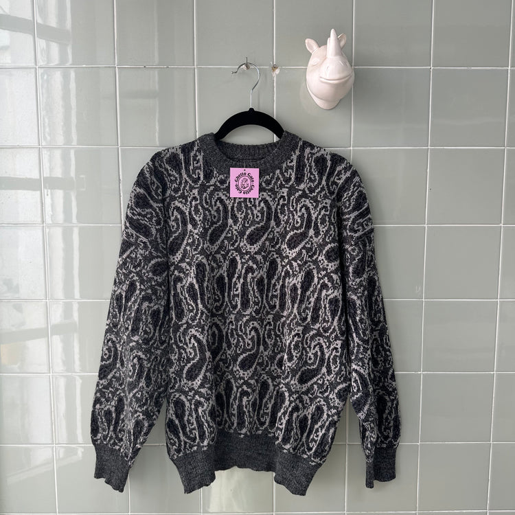 JERSEY GREY PAISLEY