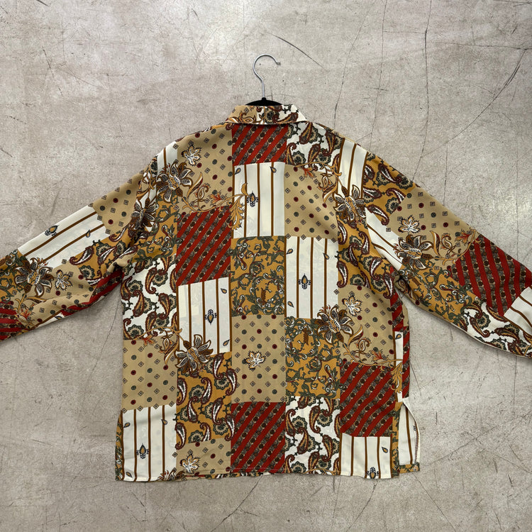 CAMISA PAISLEY BEIGE CALDERA