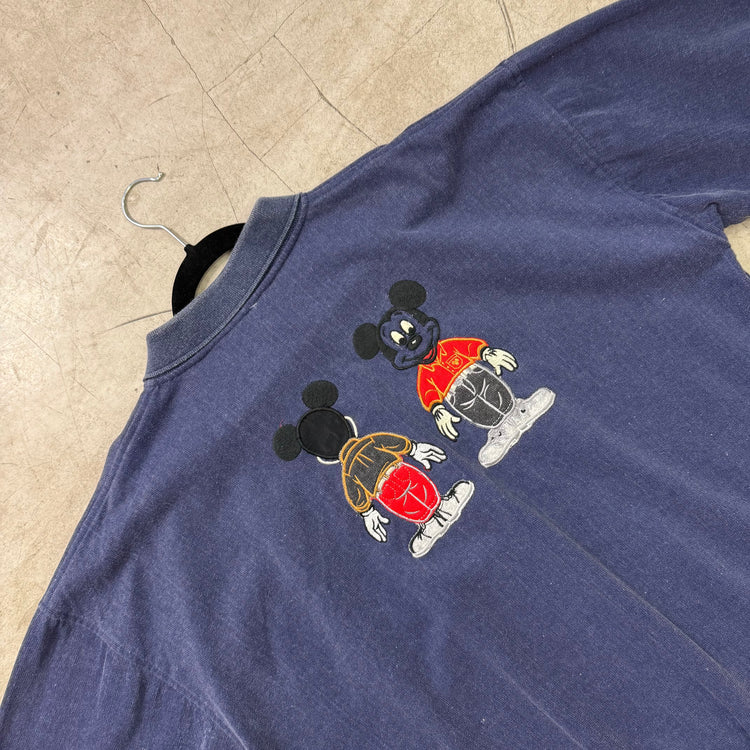 BLAUES DISNEY MICKEY & MINNIE SWEATSHIRT