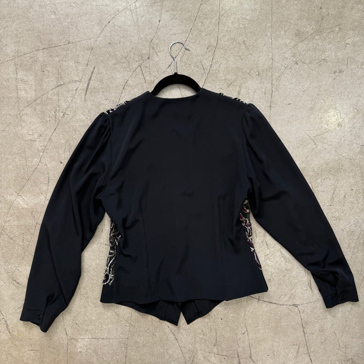 CAMISA BLACK LUREX GOLDEN GATE