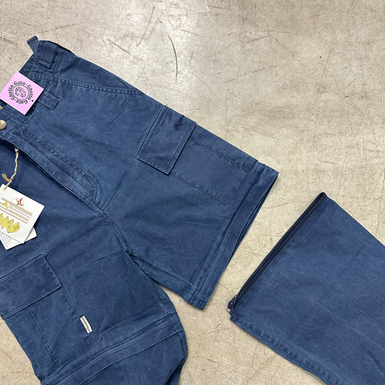 PANTALÓN CARGO AZUL REPOSICIONABLE ALPHADVENTURE