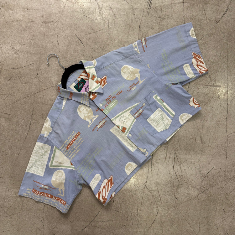 CAMISA BLUE CROPPED MAJORS