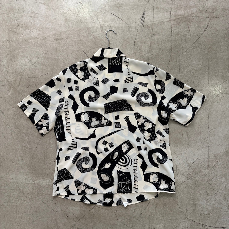 BLACK PRINT DANIELLE PHILIPE SHIRT