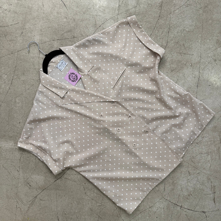 CAMISA BEIGE LUNARES