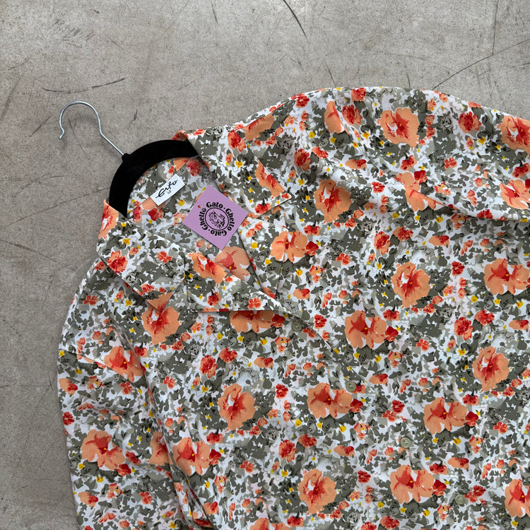 CAMISA FLORAL ORANGE ERTO