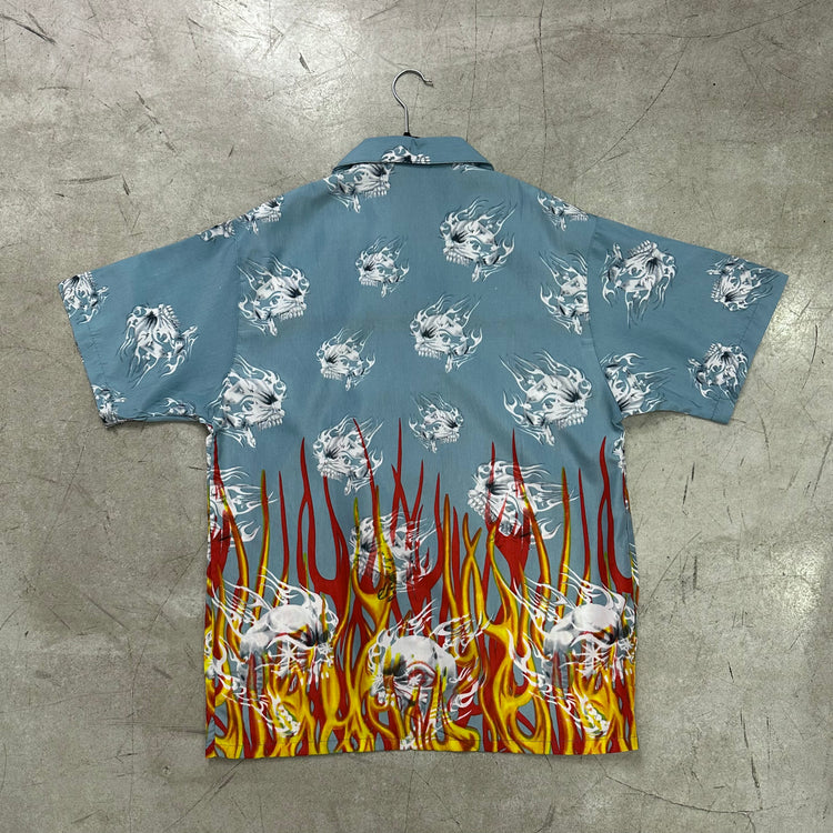 CAMISA FLAMES GREY