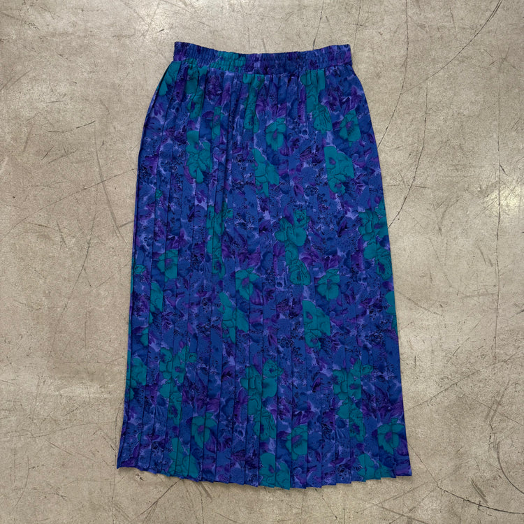 FALDA PURPLE PLISADA PRINT