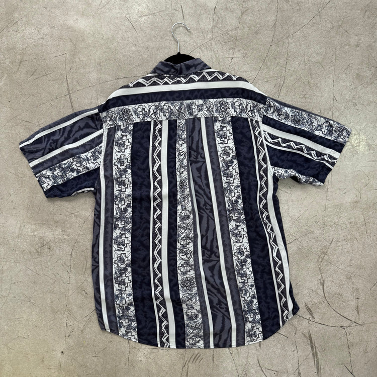 CAMISA GREY PRINT WHITE