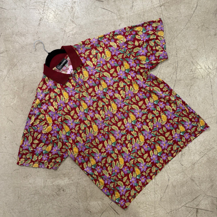 CORTEFIEL FLORAL NETWORK POLOSHIRT
