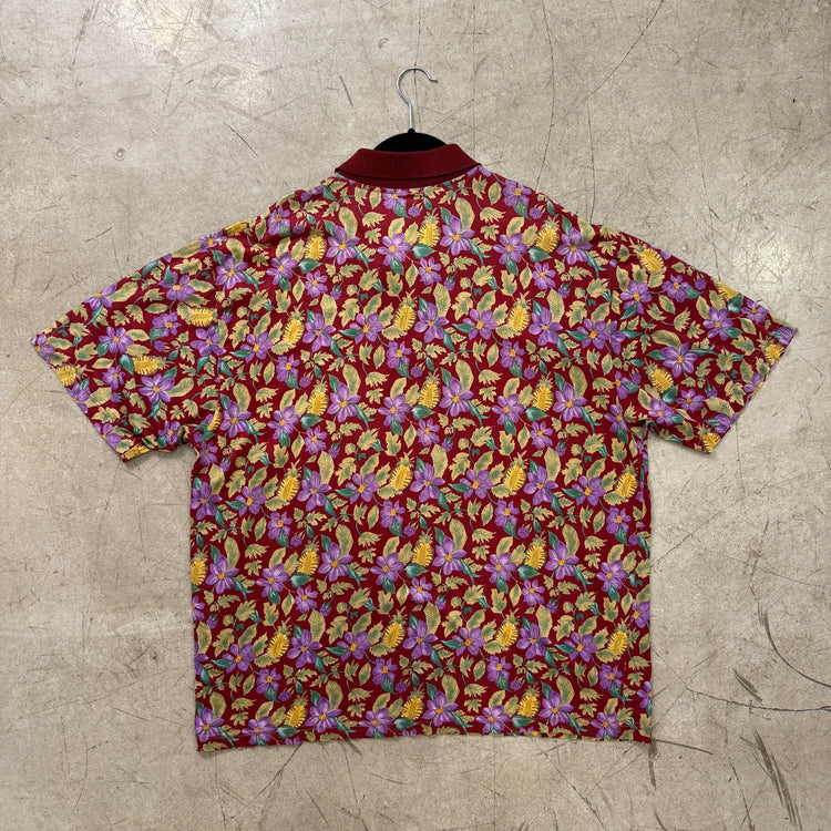 CORTEFIEL FLORAL NETWORK POLOSHIRT