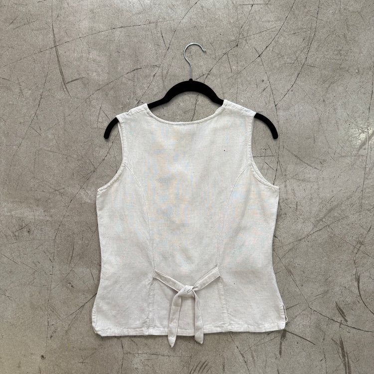 CHALECO BORDADO FLORAL VIRENDER