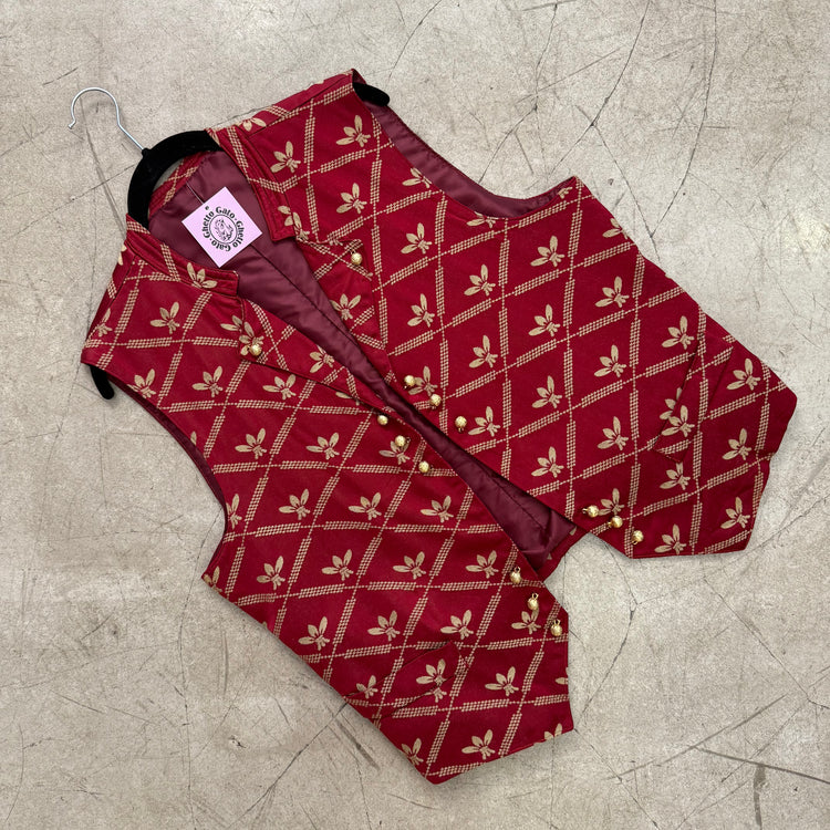 CHALECO RED TAPESTRY