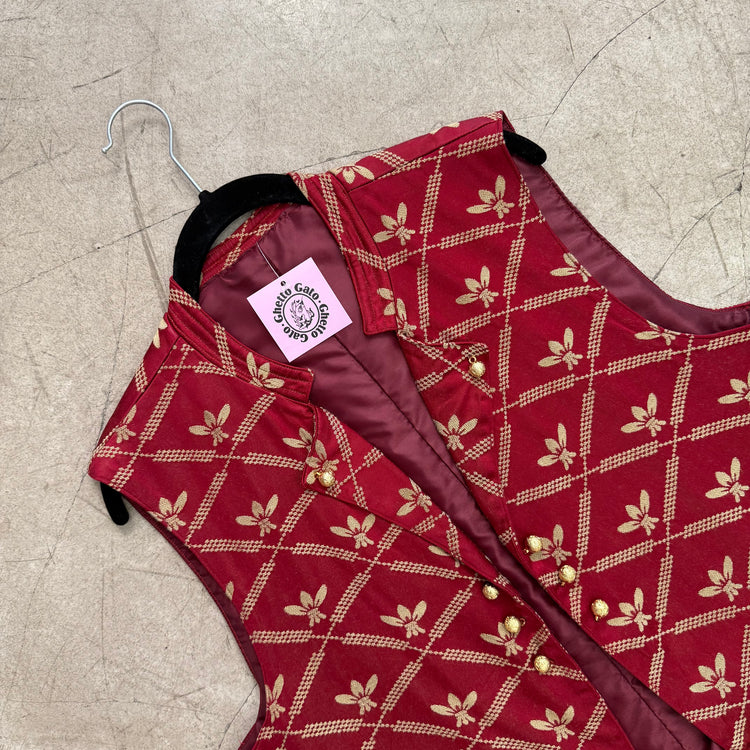 CHALECO RED TAPESTRY