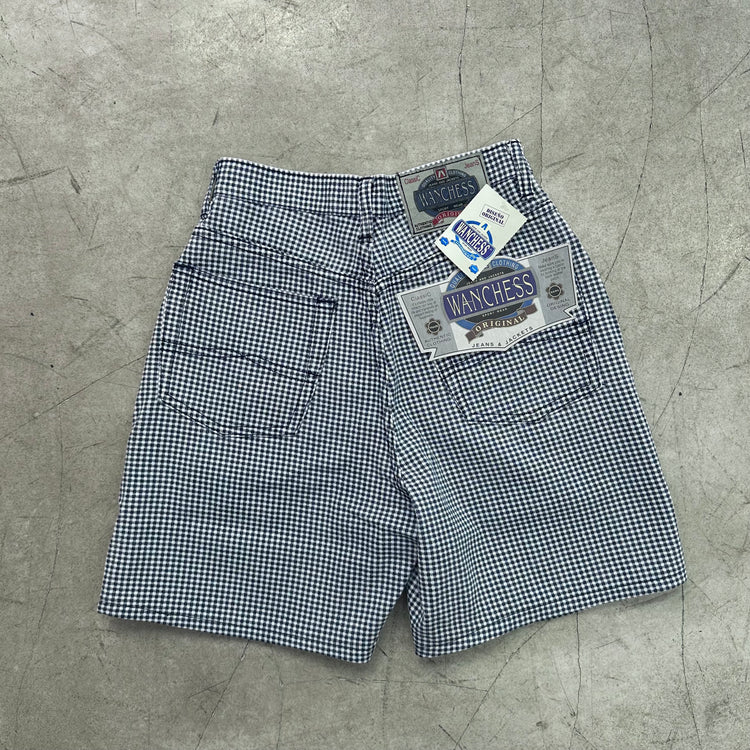 VICHI WANCHESS NAVY-DENIM-SHORTS
