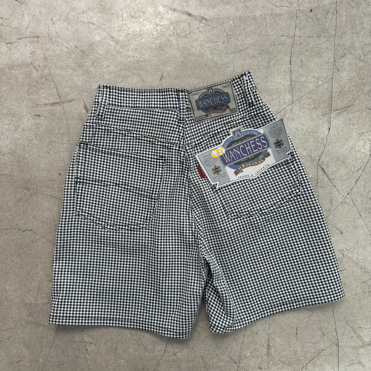 SCHWARZE VICHI WANCHESS DENIM-SHORTS