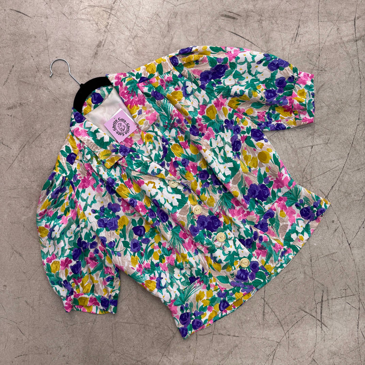 BLACK PRINT DANIELLE PHILIPE SHIRT