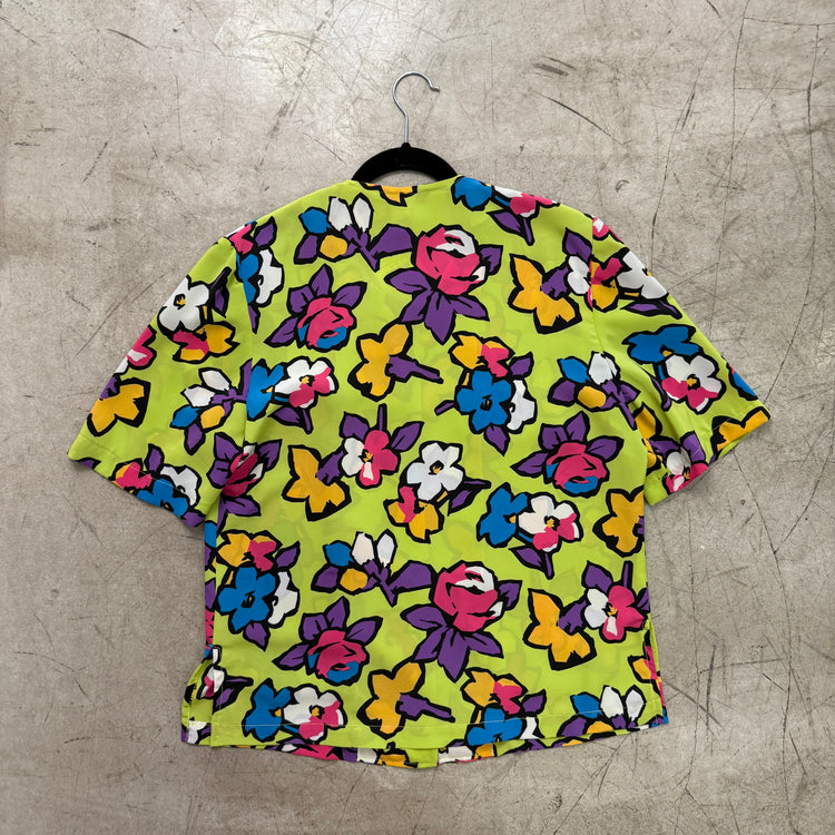 CAMISA GREEN MULTICOLOR FLORAL