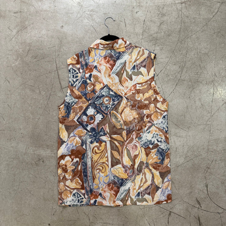 MEHRFARBIGE BRAUNE LINIE BLUSE HEMD