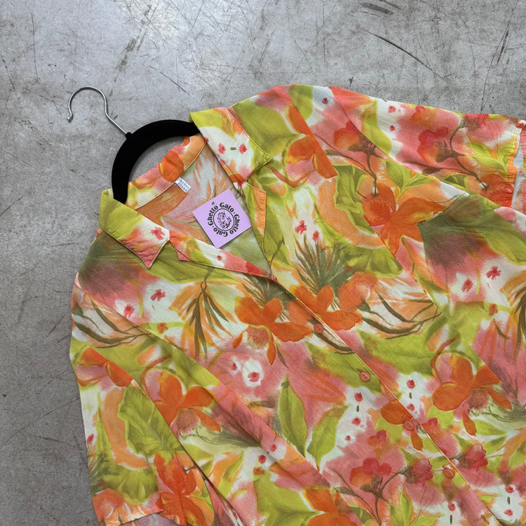BLACK PRINT DANIELLE PHILIPE SHIRT