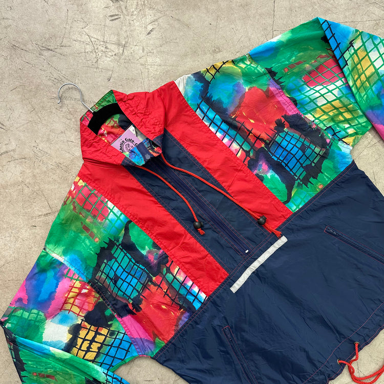 CRAZY JACKET MEHRFARBIGER KÄNGURU-REGENMANTEL