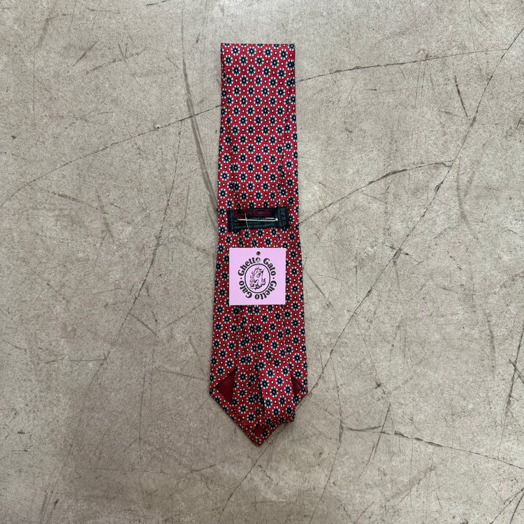 CORBATA RED FLORAL SANDO CONELLI
