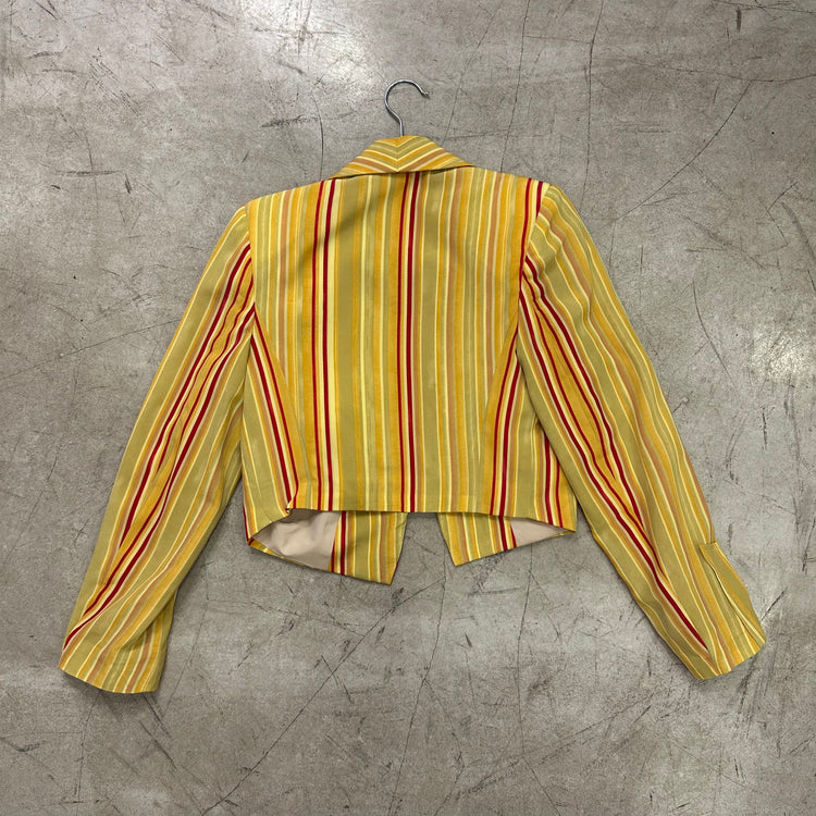 BLAZER RAYAS OCRE