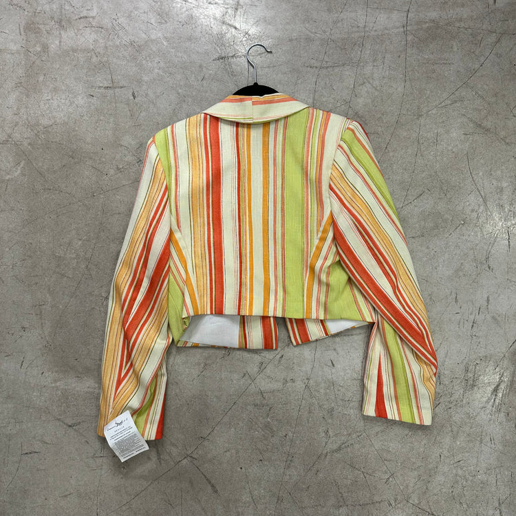 BLAZER RAYAS BEIGE ORANGE