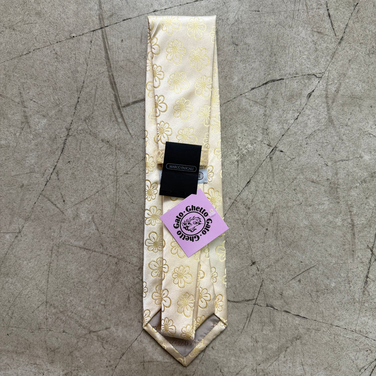 CORBATA FLORALYELLOW MARCO PASCALI