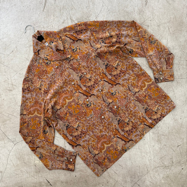 CAMISA PRINT CALDERA BAROQUE