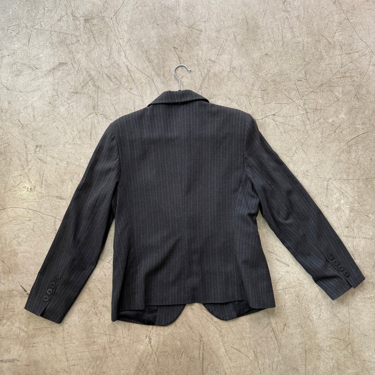 ÜBERGROßER BLAZER AUS BEIGEM CORD VON SELINAC