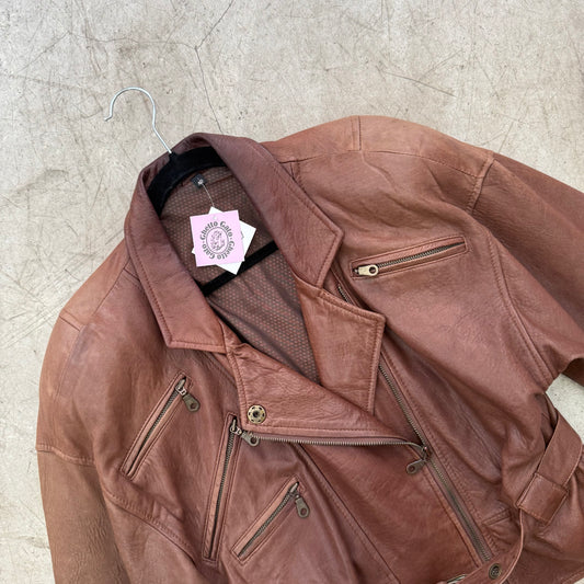 Schwarze Bomberjacke aus Wildleder