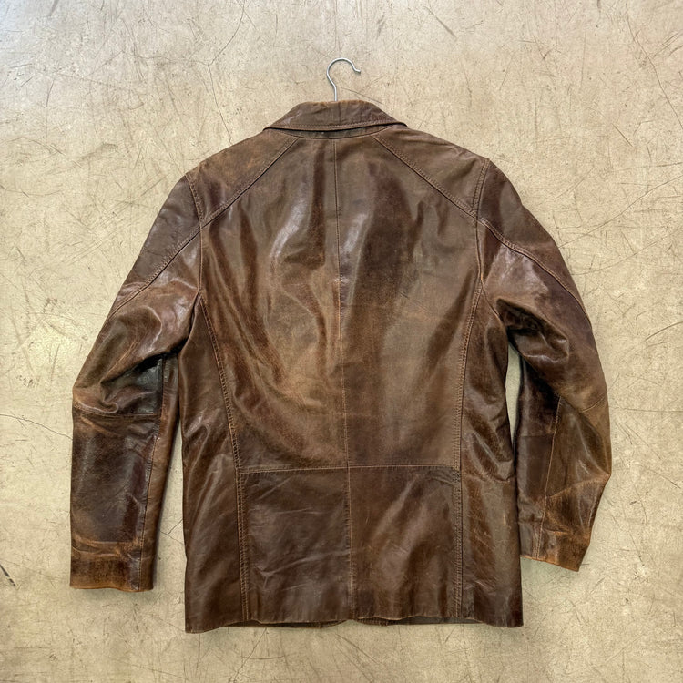 BLAZER PIEL BROWN FADED GIPSY