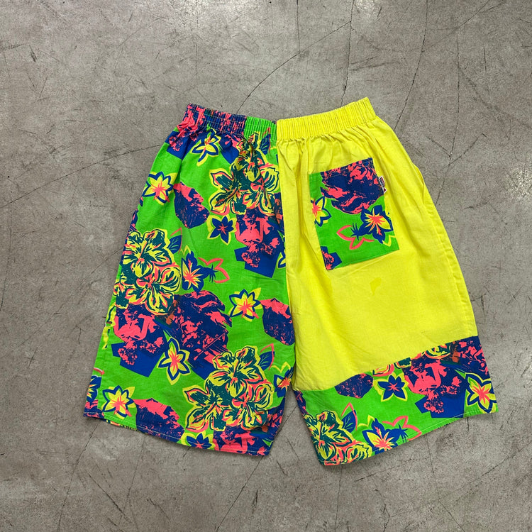 SHORT BERMUDA PRINT YELLOW