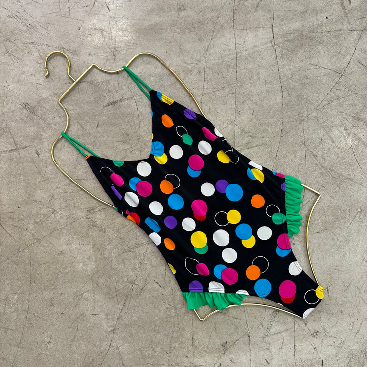 SCHIESSER MULTI-COLOR DOT SWIMSUIT