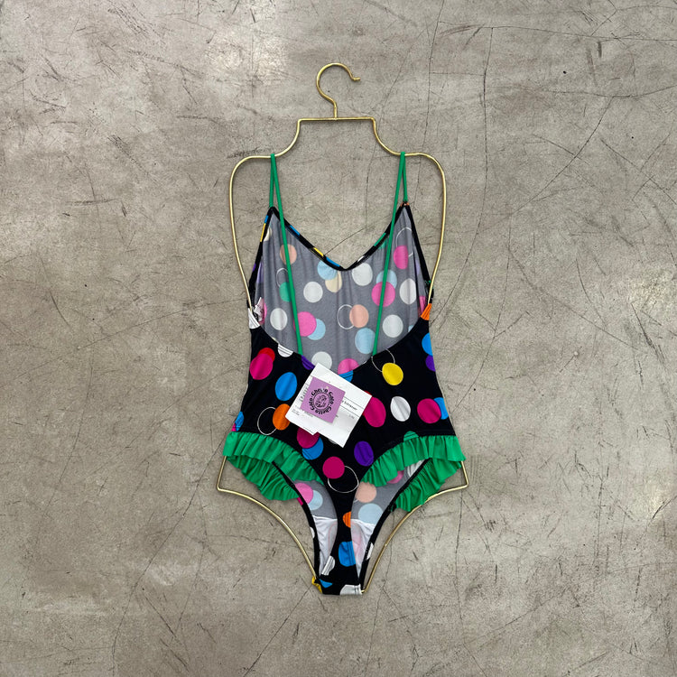 SCHIESSER MULTI-COLOR DOT SWIMSUIT