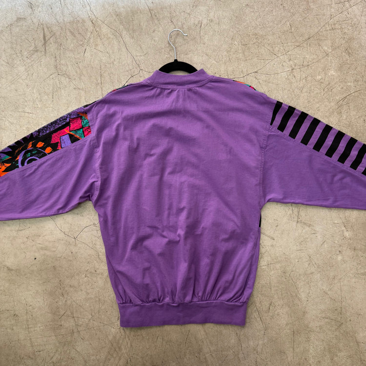SUDADERA PURPLE PRINT GOTZBURG