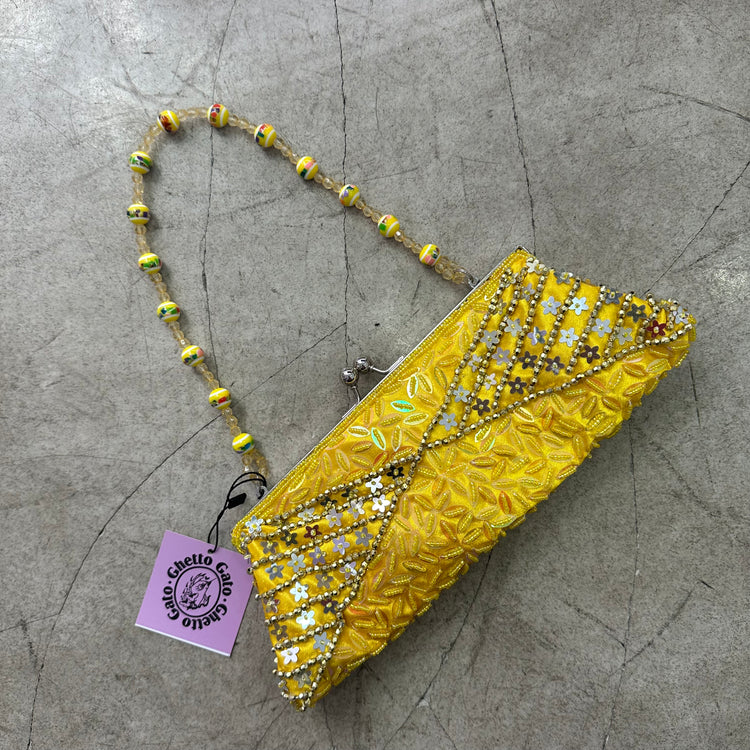 BOLSO BAGUETTE AMARILLO