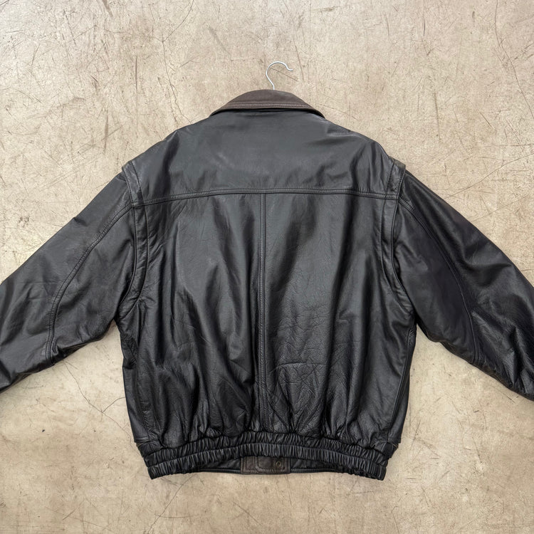 BOMBER PIEL BLACK BROWN ROVERS