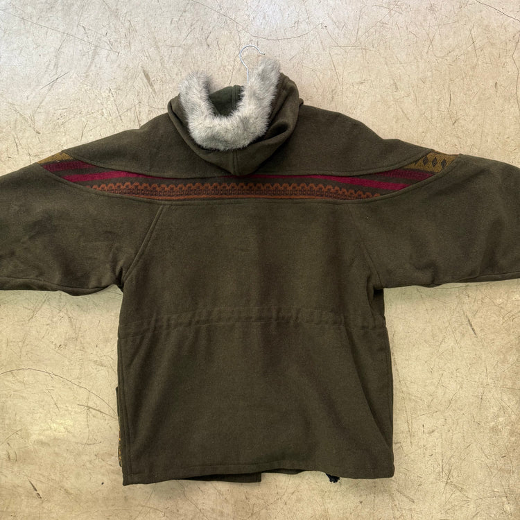 ABRIGO PAÑO GREEN COMPRESOR