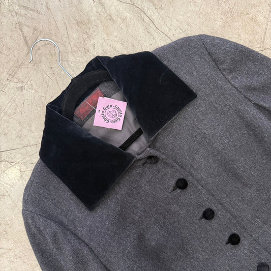 CHAQUETA BLAZER GRIS LANA MANUEL ORTUÑO